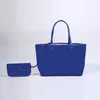 Bolsas de designer reversivelmente bolsas de ombro de couro para compras femininas Simple estilo borse de dois lados bolsas de bolsas românticas elegantes