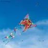 Accessoires de cerf-volant en forme de papillon, jouet d'extérieur, cadeau de Sport pour enfants avec ficelle TailL231118