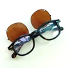 Sonnenbrillenrahmen Johnny Depp Brille Männer Clip On Polarisierte Len Marke Vintage Acetatrahmen Top Qualität 230417