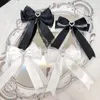 Accesorios para el cabello Accesorios para el cabello Pinza para el cabello con diamantes de imitación de corazón amoroso rosa y azul Accesorios para el cabello con lazo para el cabello de estilo japonés lindo para niña linda Lolita 231118