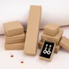 ジュエリーポーチバッグジュエリーギフトボックスパッケージパッケージカートン長方形のスポンジ裏地ブラックカウレザーホワイト231118