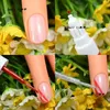 Dotting Tools Kimcci 10pcs Nail Art Dotted Pen Drawing Pen Nail Art Tool 2 IN 1 Needle Brush Dual-use Nail Polish Pen Empty Bottle 231117