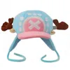 Kawaii Japanese Anime One Piece Plüschtiere Cosplay Tony Chopper Plüsch-Baumwollmütze warme Wintermütze Cartoon-Mütze für Kindergeschenk