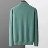 Pulls pour hommes Vêtements pour hommes classiques Pulls à col roulé Automne Hiver 100% Laine mérinos Pull tricoté Hommes à manches longues Chaud Tops amples S-3XL 231118