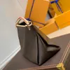 Designer saco de compras luxo sacola 10a espelho qualidade couro genuíno bolsa ombro lona bolsa feminina hobo com caixa l236