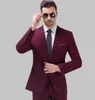 Ternos masculinos Terno masculino Autumn da primavera Candy colorido de manga comprida Mistura de algodão sofisticada Blazer Blema