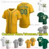 Benutzerdefinierte S-6XL Film College Baseball trägt Jersey genäht 24 RickeyHenderson 26 MattChapman 9 ReggieJackson 65 TrevorMay 78 HoganHarris Hong Auswärtstrikots