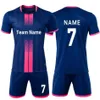 Utomhus T-shirts Custom Plain Football Club Jerseys Kits Anpassa sublimering Mens Soccer Uniforms Team Soccer Wear Set med säsong 231117