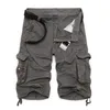 Pantaloncini da uomo Cargo Cool Camouflage Cotone estivo Pantaloni corti casual Abbigliamento di marca Comodo Camo 230417