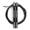 Jump Ropes Speed ​​Hump Rope Ball Bearing Metal Handle Motion Slide Rostfritt stål Kabel Cross Fitness Equipment 231117