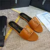 New style Slippers Sandal Sliders Macaron thick bottom non-slip soft bottom fashion G house slipper women wear beach flip-flops INS 35-45