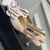 2023 Sapatos femininos sapatos de sapatos de saltos de sandálias Botas de festa de festa de festa de salto alto de salto alto luxo de couro vermelho liso de couro de trabalho