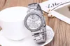 Wristwatches High Quality Luxury Diamond Full Men's Belt Quartz Watch Business Waterproof Glow-in-the-dark Sport Vintage Fashion ClockWristw