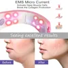 Face Care Devices Lift Electric Double Chin Remover Slimming VLine Up Belt LED Pon Therapy Massager 230418