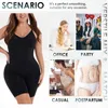 Shapewear pour femmes obèses contrôle du ventre dos nu cuisses plus mince corps Shaper grande taille gros Body