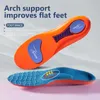 Schuhteile Zubehör Sportelastizität Einlegesohlen für Schuhe Sohlentechnologie Stoßdämpfung Atmungsaktive Laufeinlagen für Füße Orthopädische Einlagen 231118