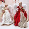 Christmas Decorations Angel Doll Toy Figurine Christmas Ornaments Crafts with Wing Home Natal Decorations Festive Birthday Gift for Kids Decor Navidad 231117