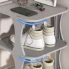 Storage Boxes Bins Home Shoe Organizer Multi layer Rack Durable shelf Spliceable House and 230418