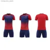 Maillot de football pour enfants adultes à collectionner Personnaliser les uniformes de football Chemises Hommes Futsal Sportswear Kit Femmes Football Survêtement Sport Costume Vêtements Q231118