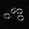 200pcs Edelstahl geteiltem Ring Secored Fishing Tackle Fischerei Ringe für leere Köder Kurbelköder Hartköder Fischereisen Accessoies Fischereiköder