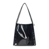 Мягкие кожаные сумки на ремне, большая вместительная женская сумка для покупок в стиле ретро, модная женская повседневная сумка-тоут, сумки blieberryeyes