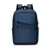 Backpack Men's Business USB Charging Rucksack For Laptop 15.6 Nylon High Quality Large Capacity Backbag Male