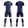 Conjuntos de camisas de futebol personalizadas colecionáveis 2021 para homens / jovens com o próprio nome e número do jogador, sem degomagem, impressão em camisa esportiva de jogos ao ar livre Q231118