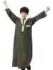 Conception de vêtements ethniques Softy Thawb Costume islamique Jubba 115-160 cm Tall Boy Thobe