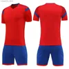 Colecionável crianças homens camisas de futebol define crianças roupas de treinamento de futebol homens meninos uniformes de futebol juventude camiseta + shorts + meias q231118