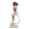 Decoratieve objecten Figurines Europees Home Decor Victoriaans meisje Elegant vrouw Model voor slaapkamer Desk Decoratie Geschenkvaartuigen Ornamenten 230418