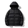 Parkas en duvet pour hommes, veste chaude à capuche, manteau imperméable, épais, coupe-vent, léger, de haute qualité, Slim, 231117