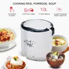 Thermal Cooker Electric Mini Rice Portable MultiCooker Household Cookers 12V 24V 220V Pot Cooking Machine Pans For Car Truck Home 231117