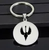 Keychains Personality Guitar Keychain Stainless Steel Wing Jewelry For Men And Women Music Fans YP7428