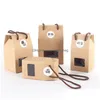 Gift Wrap 8 Size Window Box Kraft Paper Honey Jam Tea Brown Sugar Boxes Candy Lx1125 Drop Delivery Home Garden Festive Party Supplies Dhndt