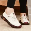 Sandaler sneaker skor plattform loafers snörning läder platt slip på våren avslappnad mamma sko mujer zapatos chaussure femme 230417