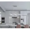 Hanglampen moderne eenvoudige led lamp Elektroplating woonkamer eetkamer slaapkamer boek strip kantoor gym kroonluchter goud