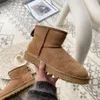 Australie Femmes Boot Designer Tasman Neige Hiver Bottes en peau de mouton Mode Dames Tazz Plate-forme Fourrure Pantoufles Femmes Classique Ultra Mini Daim Laine Cheville Bou