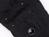 Calças masculinas CP Cargo Mens Streetwear Hip Hop Impresso Calças Casuais Militar Retro Multi-bolsos Macacão Reto Solto Botão Casal Calças de Treino de Perna Reta