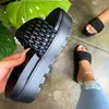 Hausschuhe Damen Luxus Schuh Slider Sommer PU Leder Damen Sandalen Freizeit Slider Outdoor Damen Flip 231118