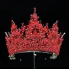 Headpieces GrensoverschrijDende Fabriek Spot Direct Elegante Temperament Europese En Amerikaanse Multicolor Legering Bruiloft Tiara Tiara Tia