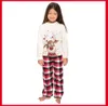 Famille correspondant tenues vêtements pyjamas de Noël 2023 mère enfants bébé pyjamas ensemble look vêtements de nuit et fille père fils tenue 231117