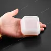 1PCSハートシェイプジュエリーエポキシキャスティング金型丸い皿UVエポキシ樹脂型DIYジュエリー製造のためのツール