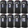 Imprimé Basketball City Aaron Gordon Jersey 50 Bruce Brown Jr 11 Kentavious Caldwell-Pope 5 Jamal Murray 27 Michael Porter Jr 1 Association Respirant Homme Femme