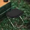 Camp Furniture Foldable Fishing Seat Portable Strong Load Capacity Foot Stool Little Camping Chair for Hiking Picnic Travel Backyard