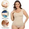 Taille Ventre Shaper Shapewear pour Plus La Taille Femmes Contrôle Builtin Bra Shaping Débardeurs Minceur Corps Compression Sous-Vêtements 230417