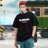 Heren T-shirts Anime Slam Dunk Mannen Sport T-shirt Sakuragi Hanamichi Kaede Rukawa Tee Oversized Japanse Manga Unisex Korte Mouw 230418