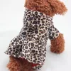 Abbigliamento per cani Cani da compagnia Motivo leopardato Abbigliamento invernale Cucciolo Cotone Abbigliamento caldo Cappotti Prodotto per esterni