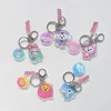 Keychains Kpop Keychain 1pcs Itzy Wdzy Character acrílico Yeji Lia Ryujin Chaeryeong Yuna Keyring Saco de acessórios