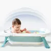 Banheira banheira assentos dobráveis ​​bebê tomando um banho de banheira não deslizamento balde dobra
