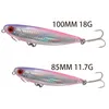 PE12 Topwater Vobler 2022 Señuelo de pesca wobbler big Minnow 85mm 11,7g señuelos tipo lápiz para pesca Crankbait leure vatalion Señuelos de pesca señuelo de pesca wobbler